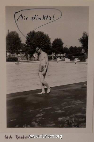 Schwimmfest Markgrafen-Gymnasium 1967