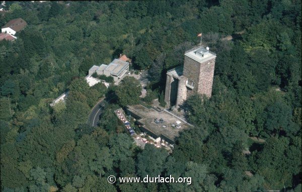 1982 - Luftaufnahme vom Turmberg