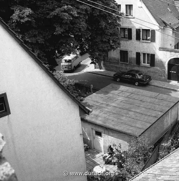 Hinterhof an der Bienleinstorstrasse. Ca. 1983