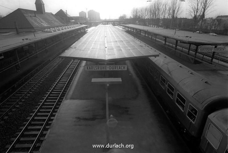 1988 - Bahnhof Durlach