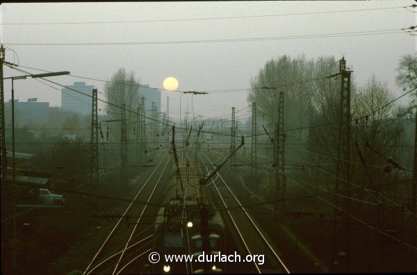 Eisenbahnstrecke, ca. 1980