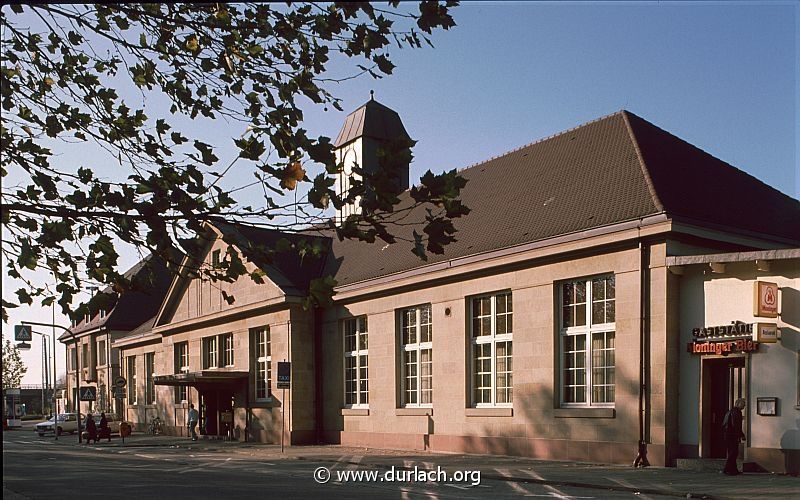 ca. 1980 - Bahnhof Durlach