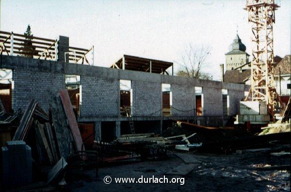 Bau Weiherhofbad ca. 1974