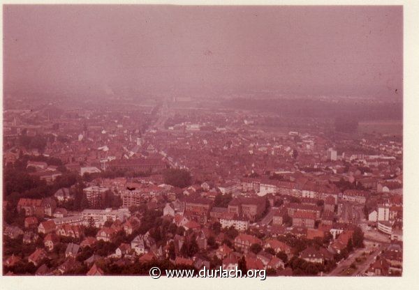 1964 - Durlach vom Turmberg