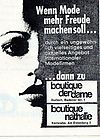 1977 Boutique der Dame