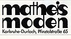 1977 Matheis Moden