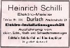 Elektro Heinrich Schilli 1926