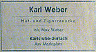 Karl Weber 1952