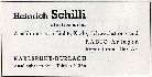 Elektro Heinrich Schilli 1951