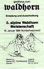 1984 - Waldhorn-Cup