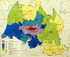 Gemarkungsentwicklung Karlsruhes 1715-1975