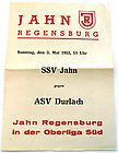 1953 ASV - Jahn Regensburg