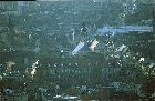 ca. 1980 - Blick von der Aussichtsterrasse auf die Karlsburg