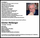 Günter Heiberger verstorben