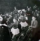 Kinderfest 1956 im Hof der Auer Straße in Durlach