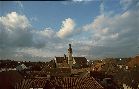 1988 - Blick aus dem Dachfenster der Amthausstr. 20